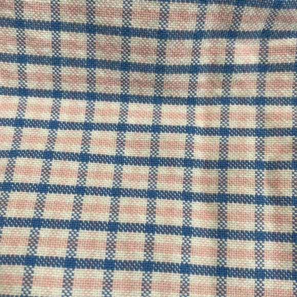 Vineyard Vines Boys Pink Blue Plaid Whale Button Down Long Sleeve Shirt 3T - Picture 8 of 8